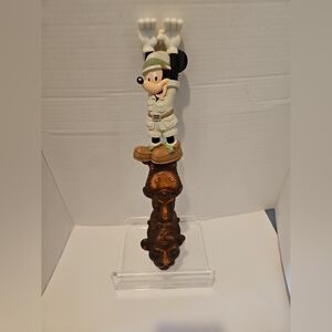 Vintage Disney Animal Kingdom Mickey Mouse Ape Back  Scratcher Safari Travel